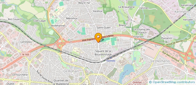 localisation de l'entreprise MADAME CLAIRE DURAND à VANNES