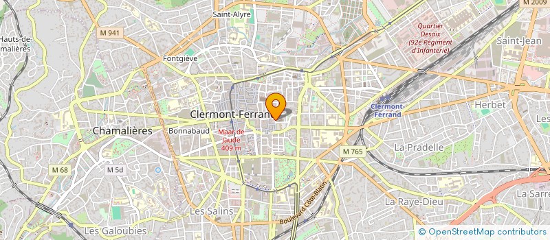 localisation de l'entreprise MADAME CLAIRE DURLIN à CLERMONT-FERRAND