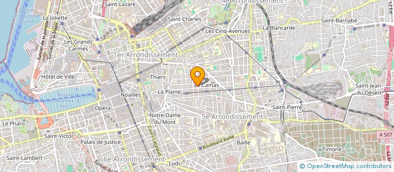 localisation de l'entreprise MADAME CLAIRE DUTREY à MARSEILLE