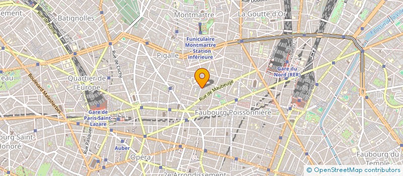 localisation de l'entreprise MADAME CLAIRE DUVAL  PARIS