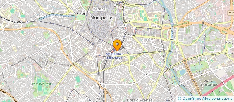 localisation de l'entreprise MADAME CLAIRE EBERSOLD à MONTPELLIER
