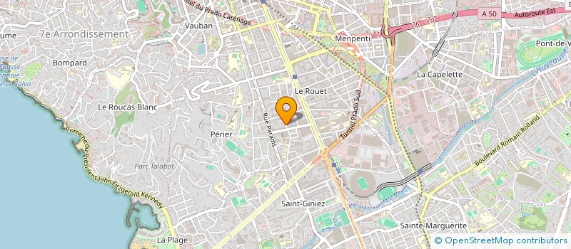 localisation de l'entreprise MADAME CLAIRE EGAN à MARSEILLE