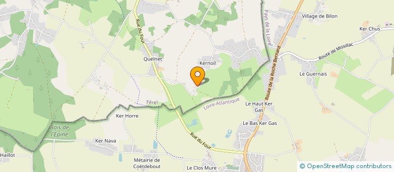 localisation de l'entreprise MADAME CLAIRE EHANNO  FEREL