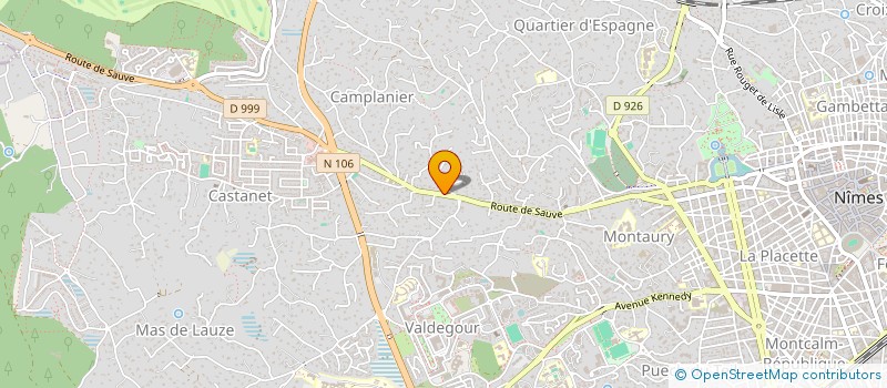 localisation de l'entreprise MADAME CLAIRE EISSAUTIER  NIMES