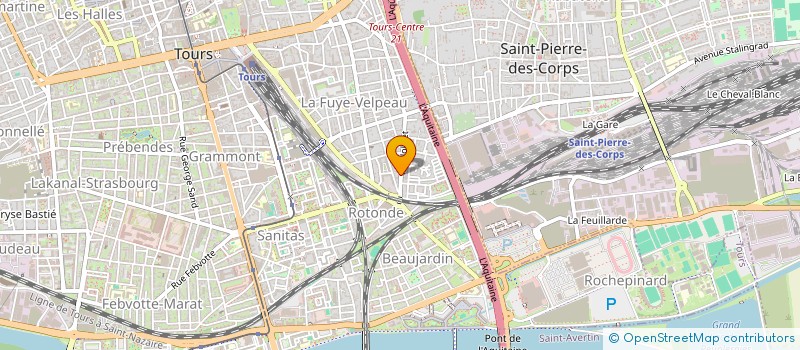 localisation de l'entreprise MADAME CLAIRE ENDELIN  TOURS