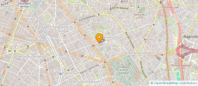 localisation de l'entreprise MADAME CLAIRE ESCALON  PARIS