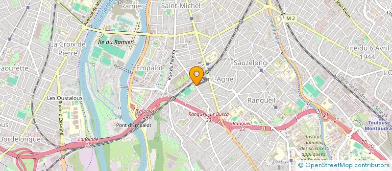 localisation de l'entreprise MADAME CLAIRE ESCUILLIE à TOULOUSE