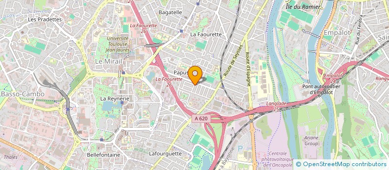 localisation de l'entreprise MADAME CLAIRE FAGHIHI RAD à TOULOUSE