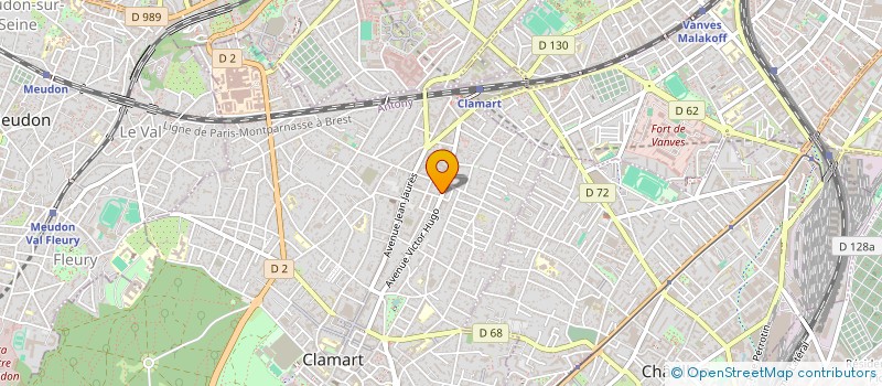 localisation de l'entreprise MADAME CLAIRE FAIK à CLAMART