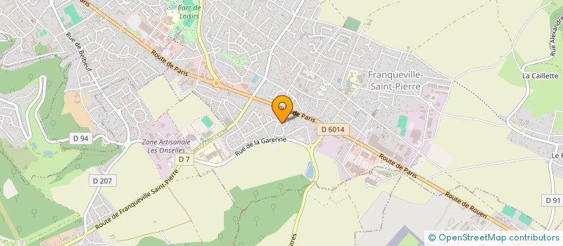 localisation de l'entreprise MADAME CLAIRE FALAIZE  FRANQUEVILLE-SAINT-PIERRE