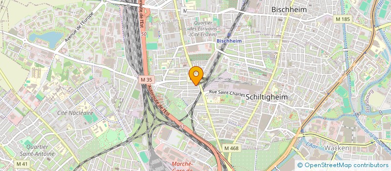 localisation de l'entreprise MADAME CLAIRE FARQUE  SCHILTIGHEIM