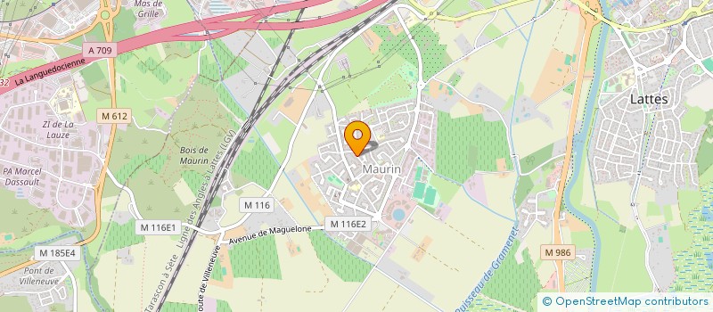 localisation de l'entreprise MADAME CLAIRE FARRAY  CASTELNAU-LE-LEZ