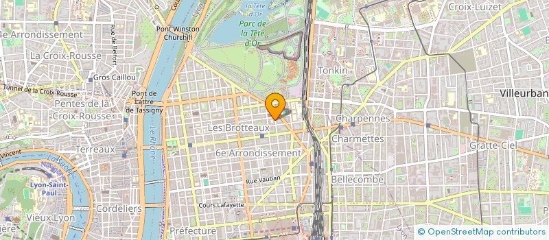 localisation de l'entreprise MADAME CLAIRE FERRAND  LYON