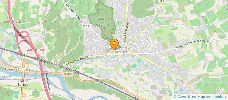 localisation de l'entreprise MADAME CLAIRE FERRAT à CAUMONT-SUR-DURANCE
