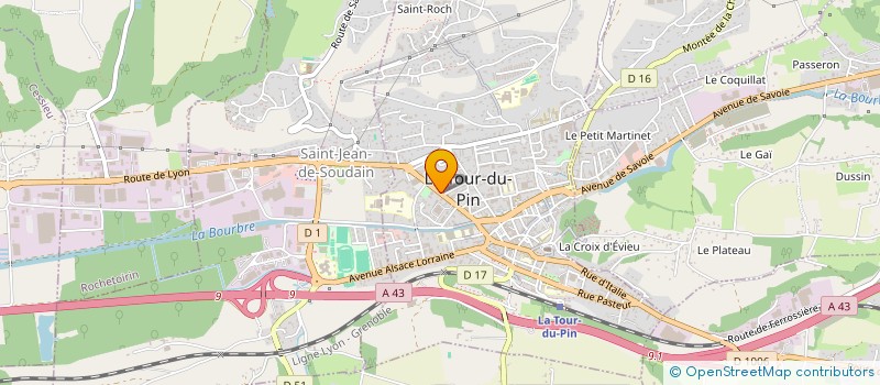 localisation de l'entreprise MADAME CLAIRE FERREIRA  AOSTE