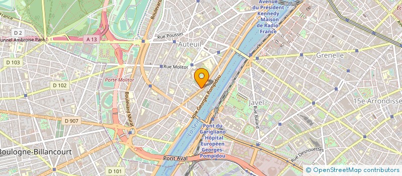 localisation de l'entreprise MADAME CLAIRE FEUNTEUN  PARIS