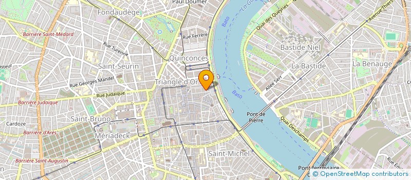 localisation de l'entreprise MADAME CLAIRE FEVRIER à BORDEAUX