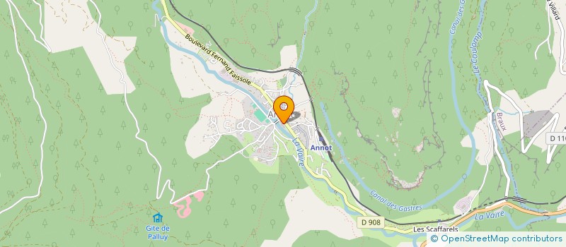 localisation de l'entreprise MADAME CLAIRE FIESCHI  ANNOT