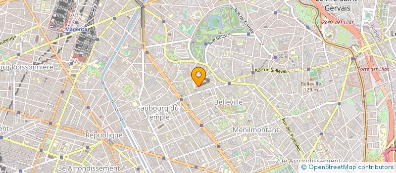 localisation de l'entreprise MADAME CLAIRE FINCH  PARIS