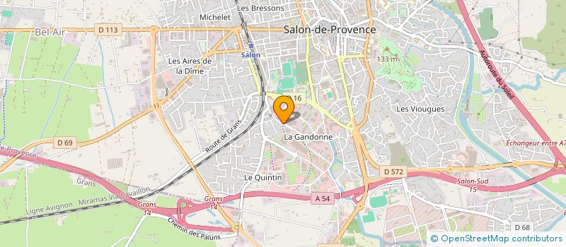 localisation de l'entreprise MADAME CLAIRE FLEURENCE  SALON-DE-PROVENCE