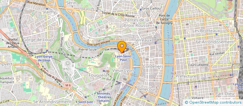 localisation de l'entreprise MADAME CLAIRE FOLLIET à LYON