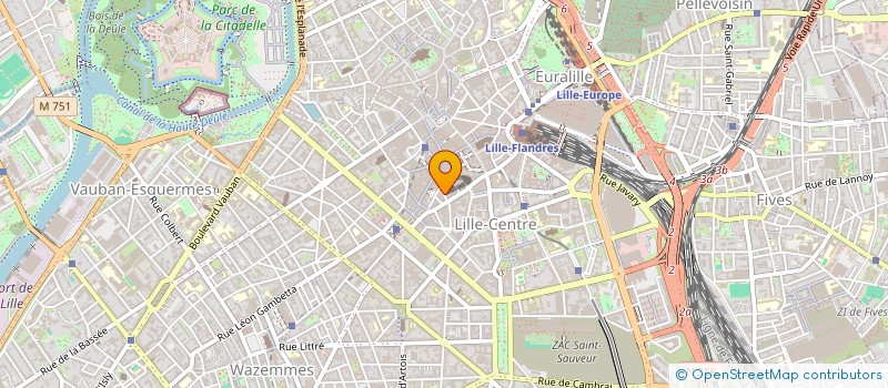 localisation de l'entreprise MADAME CLAIRE FONNE  LILLE