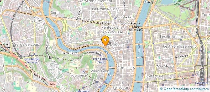 localisation de l'entreprise MADAME CLAIRE FORESTI à LYON