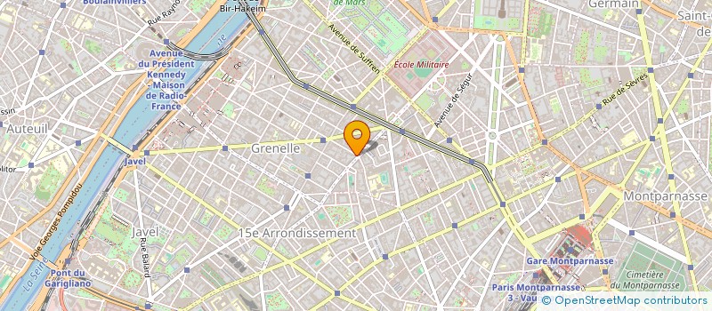 localisation de l'entreprise MADAME CLAIRE FOUQUET  PARIS