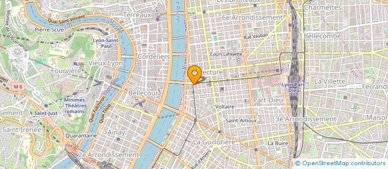 localisation de l'entreprise MADAME CLAIRE FOURNIER  LYON