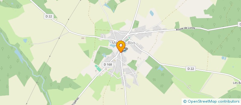 localisation de l'entreprise MADAME CLAIRE FRISON à MERY-ES-BOIS