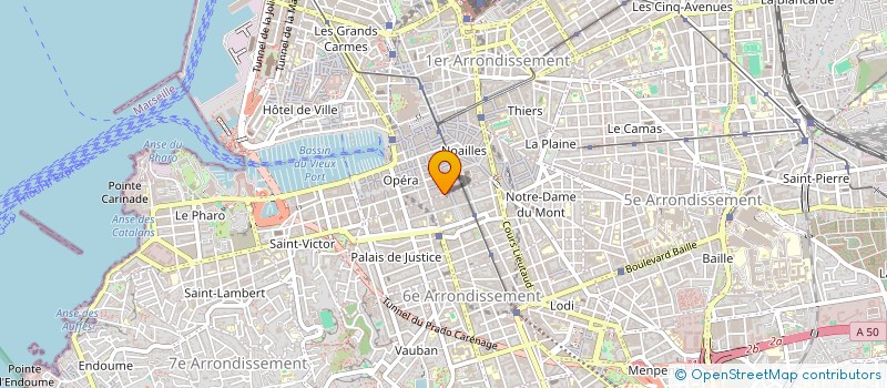 localisation de l'entreprise MADAME CLAIRE GABY à MARSEILLE
