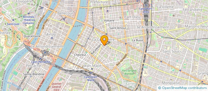 localisation de l'entreprise MADAME CLAIRE GADECEAU  LYON