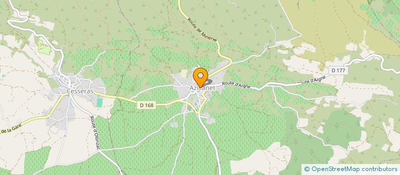 localisation de l'entreprise MADAME CLAIRE GALLO  AZILLANET