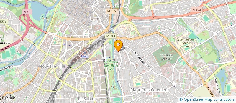 localisation de l'entreprise MADAME CLAIRE GAMELON  METZ