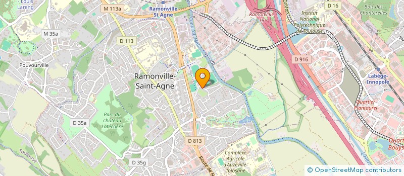 localisation de l'entreprise MADAME CLAIRE GARCIA à RAMONVILLE-SAINT-AGNE