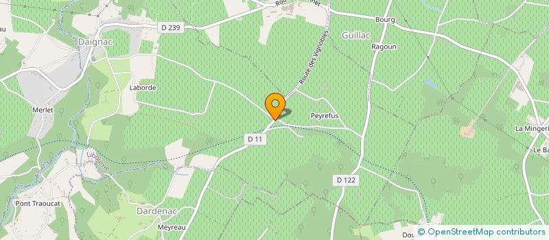localisation de l'entreprise MADAME CLAIRE GARGOU à DAIGNAC