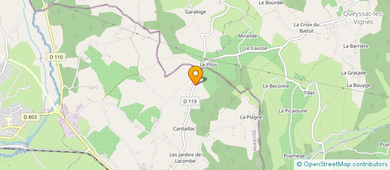 localisation de l'entreprise MADAME CLAIRE GARNIER à BETAILLE