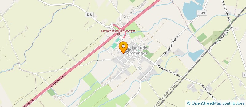 localisation de l'entreprise MADAME CLAIRE GASTOU  LAVELANET-DE-COMMINGES