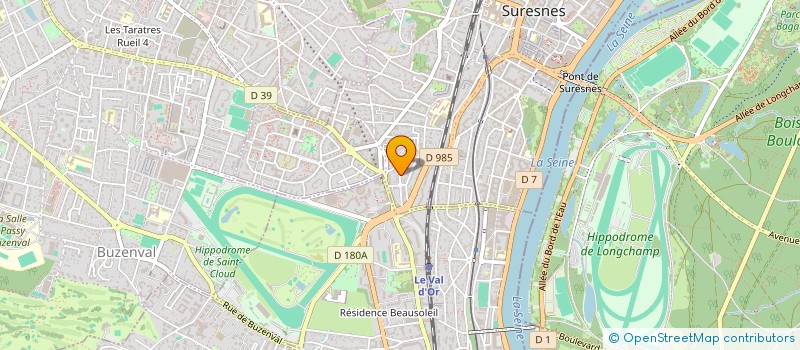 localisation de l'entreprise MADAME CLAIRE GAUDEFROY à SURESNES