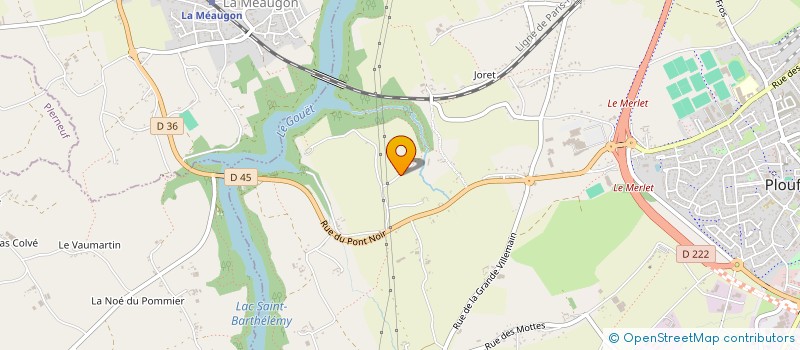 localisation de l'entreprise MADAME CLAIRE GAUDEN  PLOUFRAGAN