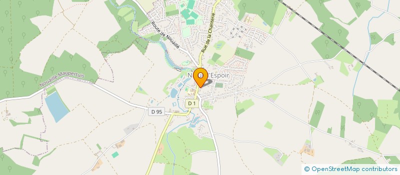 localisation de l'entreprise MADAME CLAIRE GAUGUE  NIEUIL-L'ESPOIR