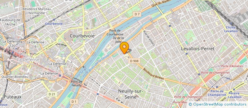 localisation de l'entreprise MADAME CLAIRE GAUTIER à NEUILLY-SUR-SEINE