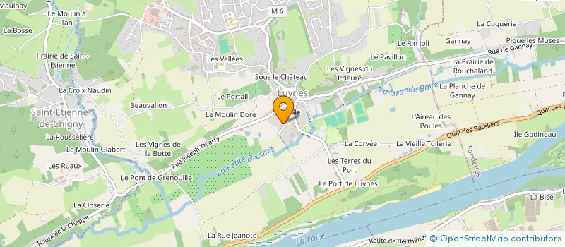 localisation de l'entreprise MADAME CLAIRE GAUTIER à LUYNES