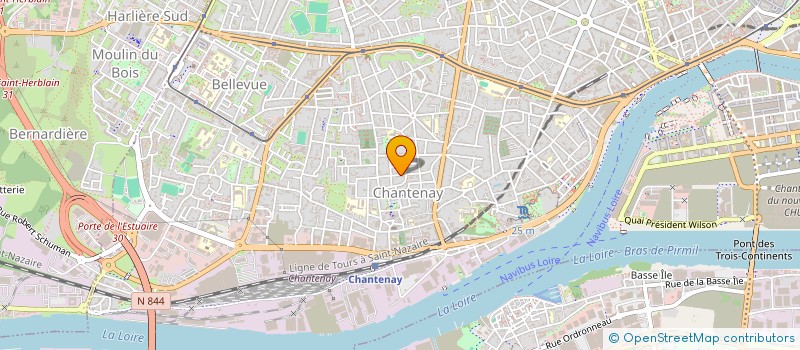 localisation de l'entreprise MADAME CLAIRE GAUZENTE à NANTES