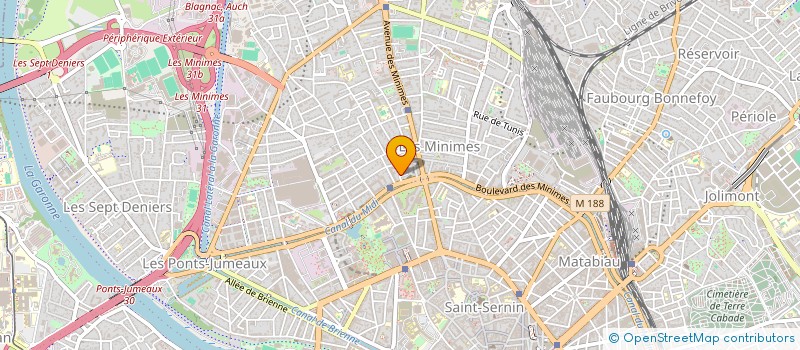 localisation de l'entreprise MADAME CLAIRE GEDOUIN à TOULOUSE