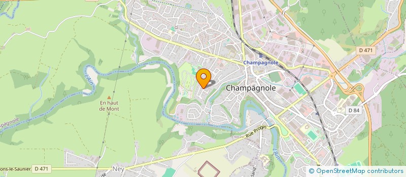 localisation de l'entreprise MADAME CLAIRE GEISSLER  SOUSSEY-SUR-BRIONNE