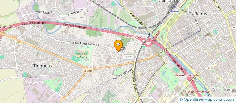 localisation de l'entreprise MADAME CLAIRE GEOFFROY  TINQUEUX