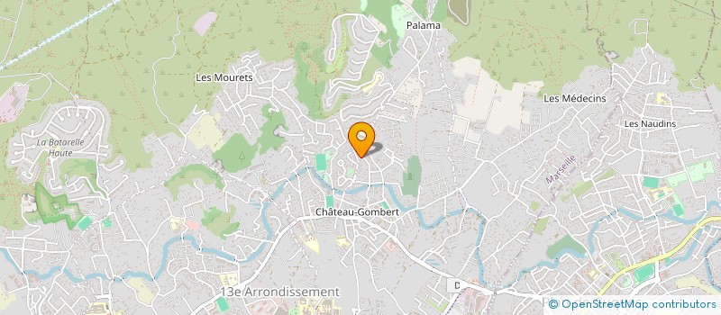 localisation de l'entreprise MADAME CLAIRE GERIN  MARSEILLE