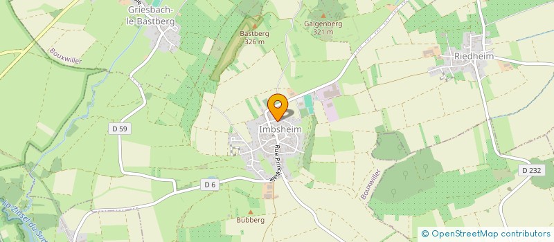 localisation de l'entreprise MADAME CLAIRE GIESI  BOUXWILLER