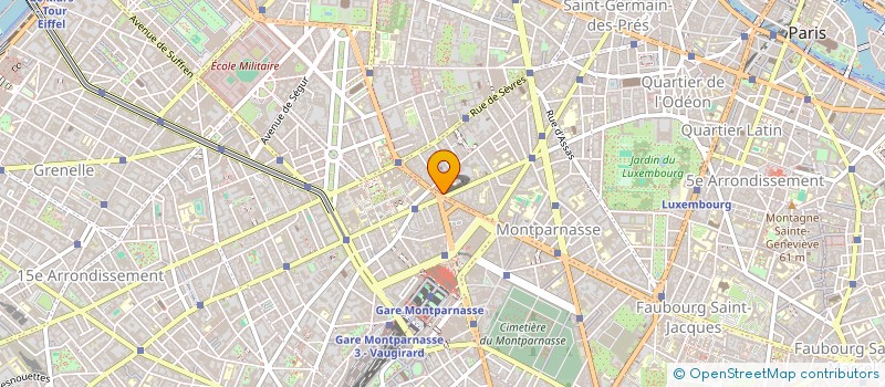 localisation de l'entreprise MADAME CLAIRE GINOUVES  PARIS